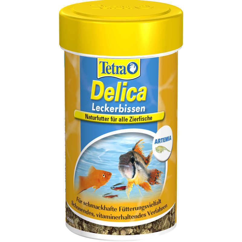 TETRA Delica Brine Shrimps - przysmak dla ryb z artemią, 100ml