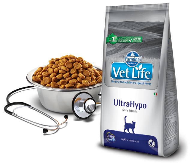 Корм vet life ultrahypo