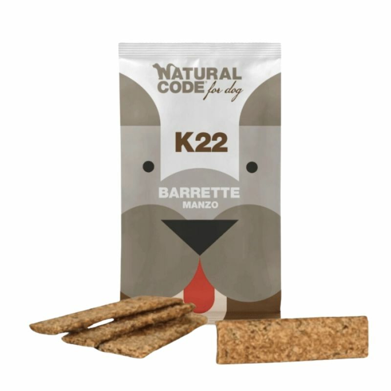 Natural Code Dog Snack K22 - przysmaki dla psa, wołowina 4x25g