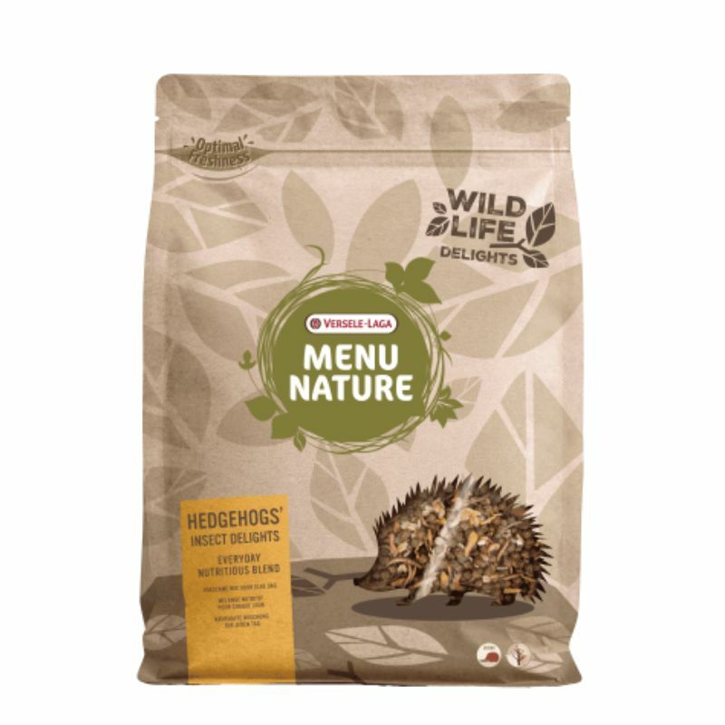 Versele Laga Nature Menu – Pokarm dla dzikich jeży z owadami, 250 g