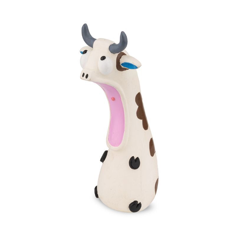 Barry King - krowa - lateksowa zabawka dla psów, 18 cm