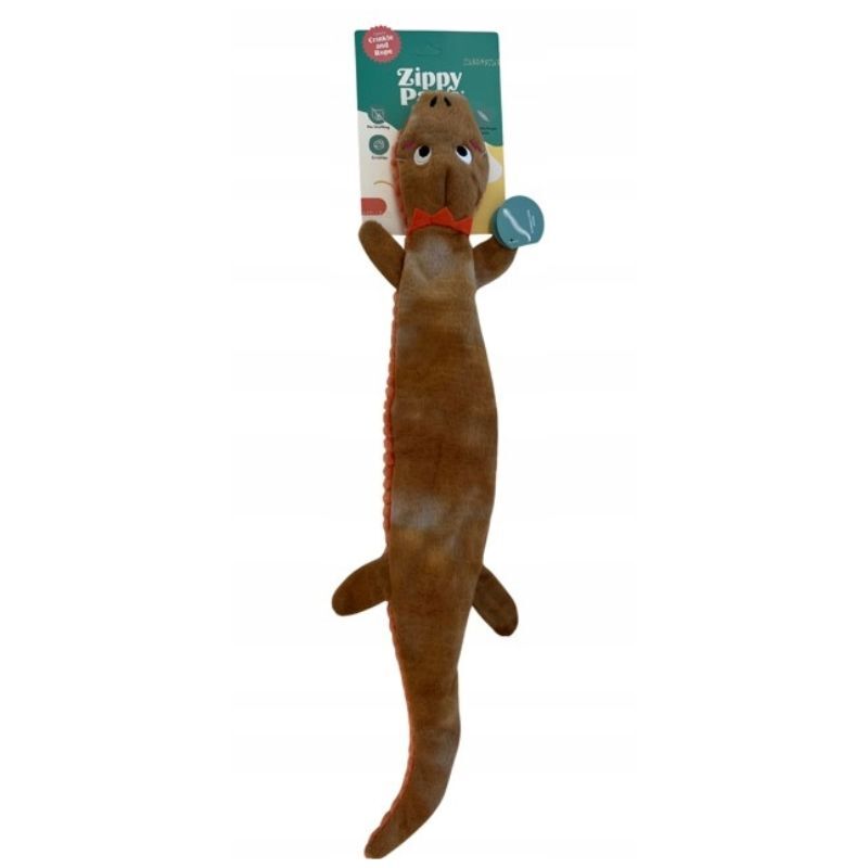 ZippyPaws - agama z liną - zabawka dla psa, 62x15x4cm