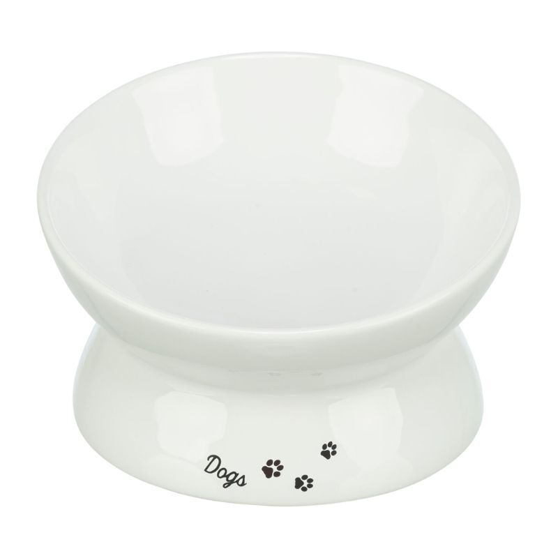 Trixie – ergonomiczna miska dla psa – ceramiczna – 0,35 l / Ø 17 cm – biała