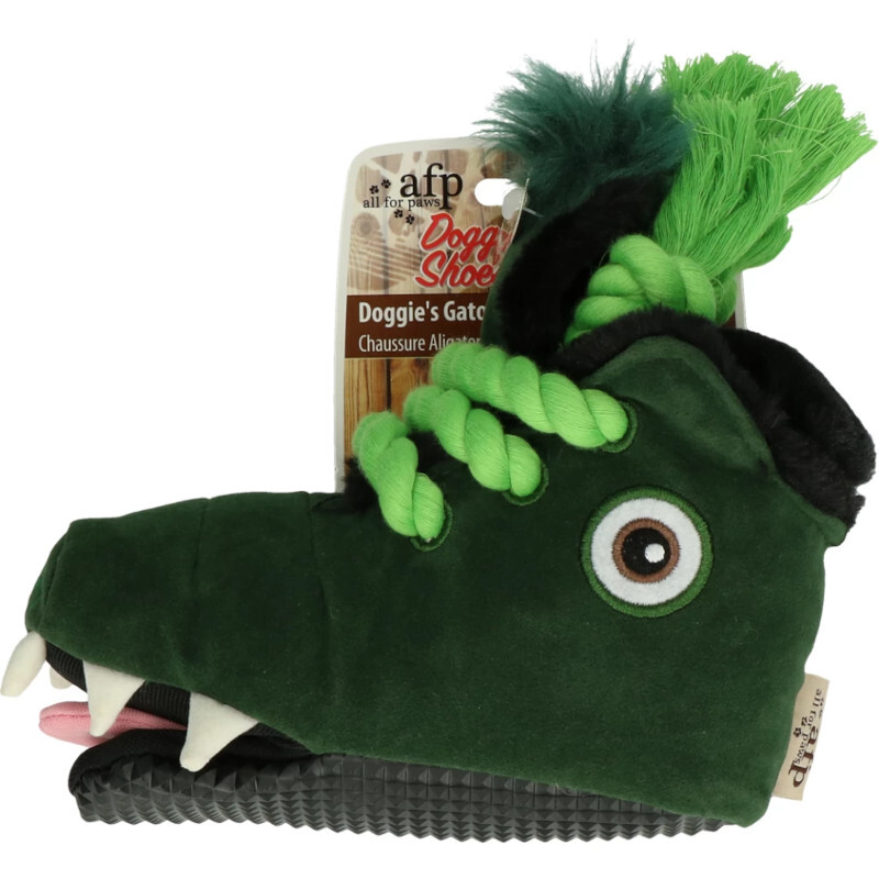 AFP DOGGY`S BULL SHOES - Zabawka aligator dla psa w kształcie bucika