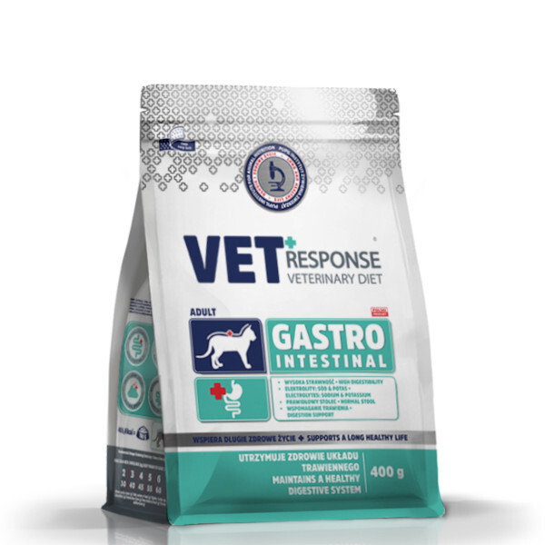 VET RESPONSE VETERINARY DIET GASTROINTESTINAL - Sucha karma dla kota