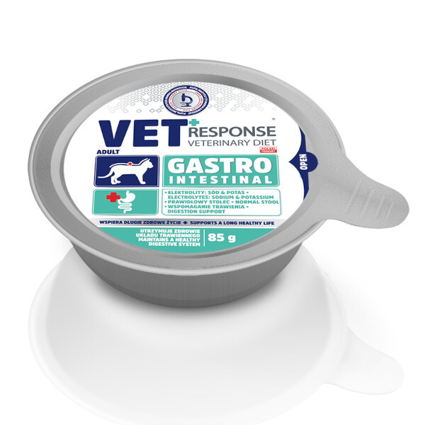 VET RESPONSE VETERINARY DIET GASTROINTESTINAL - Mokra karma dla kota 85g