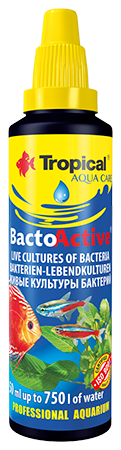 TROPICAL BACTO-ACTIVE - żywe kultury bakterii do akwarium słodkowodnego i morskiego