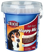 Trixie Happy Mix - miękkie mięsne przysmaki dla psa, 500g