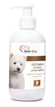 OVER ZOO - odżywka do białej i jasnej sierści, 240 ml