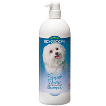 Bio-Groom SUPER WHITE szampon rozjaśniający kolor 946ml