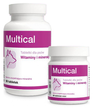 Dolfos Multical - witaminowo-mineralny suplement diety dla psów, 90 tabletek