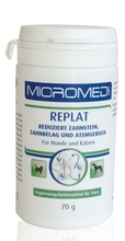 Micromed Replat- suplement diety wspomagający higienę jamy ustnej psów i kotów 70g