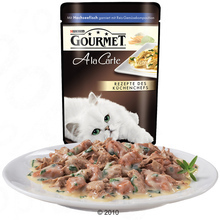 Gourmet A La Carte - wyjątkowe saszetki dla wyrafinowanych kocich koneserów, 85g