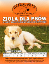 Herbal Pets Zioła dla psów przeciw pasożytom przewodu pokarmowego 2g