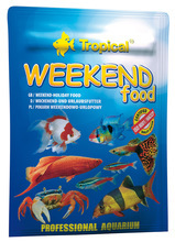 TROPICAL WEEKEND FOOD - wieloskładnikowy pokarm w formie tonących tabletek dla ryb ozdobnych