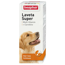 BEAPHAR Laveta SUPER Pies- krople dla psów z problemami z sierścią, przy wypadaniu włosa itp.
