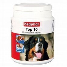 BEAPHAR Top10 Tabletki multiwitaminowe dla psów