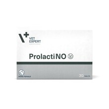 VetExpert ProlactiNO- preparat wspomagający dla suk z objawami ciąży urojonej, 30 kapsułek