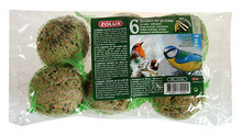 Zolux Kule tłuszczowe dla dzikich ptaków- zestaw 6 szt.