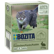 BOZITA RABBIT- karma dla kota z mięsem królika w sosie 370g