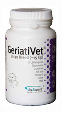 VetExpert GeriatiVet Large Breed +15 kg - preparat w tabletkach dla psów starszych dużych ras, 45 tabletek