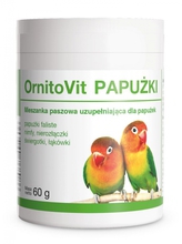 Dolfos Ornitovit Papużki - preparat witaminowo - mineralny dla papug, 60g