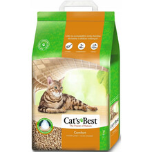 CAT'S BEST Comfort- żwirek drewniany dla kotów 7L Niezbrylający się! 100% z naturalnych włókien roślinnych!