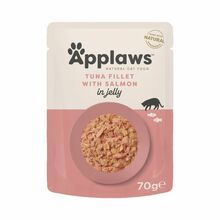 Applaws Natural Tuna & Salmon - karma dla kota z tuńczykiem i łososiem w galaretce, saszetka 70g
