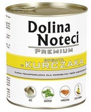 Dolina Noteci Premium Bogata w kurczaka- mokra karma dla dorosłych psów, puszka