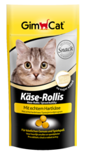 GIMPET KÄSE-ROLLIS - kuleczki serowe dla kotów, 40g
