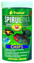 TROPICAL Super Spirulina (36%) Forte Chips - wiadro 5L
