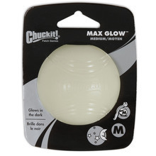 CHUCKIT! Max Glow Ball M - świecąca piłka do aportowania dla średnich psów