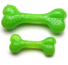 COMFY Mint Dental Bone - gumowa zabawka dla psa, o zapachu mięty, zielona