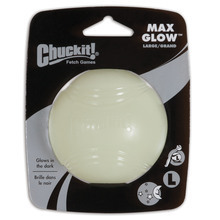 CHUCKIT! Max Glow Ball L - świecąca piłka do aportowania dla dużych psów