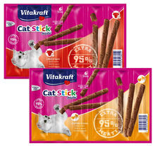 VITAKRAFT - CAT STICK MINI- kabanosy dla kota, 6szt.