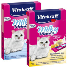 VITAKRAFT - MILKY MELODY - mleczny przysmak dla kota, 7x10g