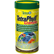 TETRA Phyll Granules - pokarm w formie granulek dla wszystkich roślinożernych ryb ozdobnych, 250ml