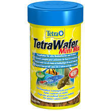 TETRA Wafer Mini Mix - pokarm dla ryb dennych i skorupiaków, 100ml