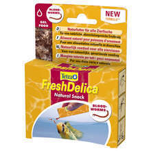 TETRA Fresh Delica Bloodworms - przysmak dla ryb z ochotką, 48g