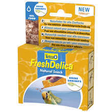 TETRA Fresh Delica Brine Shrimps - przysmak dla ryb z artemią, 48g