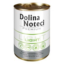 Dolina Noteci Premium Light - pełnowartościowa karma dla mało aktywnych psów, 400g