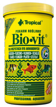 TROPICAL BIO-VIT - podstawowy pokarm roślinny dla ryb akwariowych