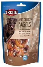 Trixie Premio Lamb Chicken Bagels - bułeczki z kurczakiem i jagnięciną, smakołyki dla psa 100g