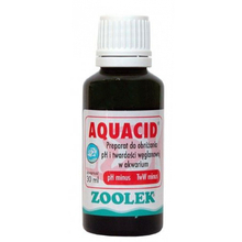 Zoolek Aquacid - preparat do obniżania pH i twardości węglanowej w akwarium, 30ml