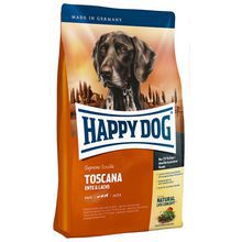 HAPPY DOG TOSCANA - sucha karma dla psów dorosłych z smakowitym łososiem i kaczką