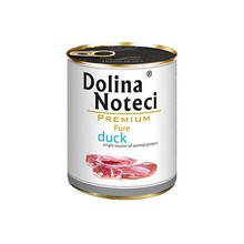 DOLINA NOTECI Pure Kaczka - mokra karma dla psów dorosłych, 400g lub 800 g