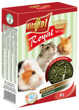 VITAPOL - Royal menu - Kuleczki groszkowe dla gryzoni, 40g
