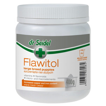 DR SEIDEL Flawitol - preparat witaminowo-mineralny dla szczeniąt oraz suk w ciąży i karmiących ras dużych