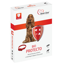 OVER ZOO Obroża BIO PROTECTO dla psów, z naturalnymi olejkami eterycznymi.