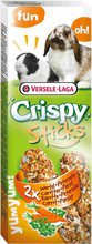 Versele-Laga Crispy Sticks - kolby marchewkowo-pietruszkowe dla królików i świnek morskich, 2 szt.